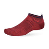 Swiftwick Aspire No Show Socks Red Crimson L 