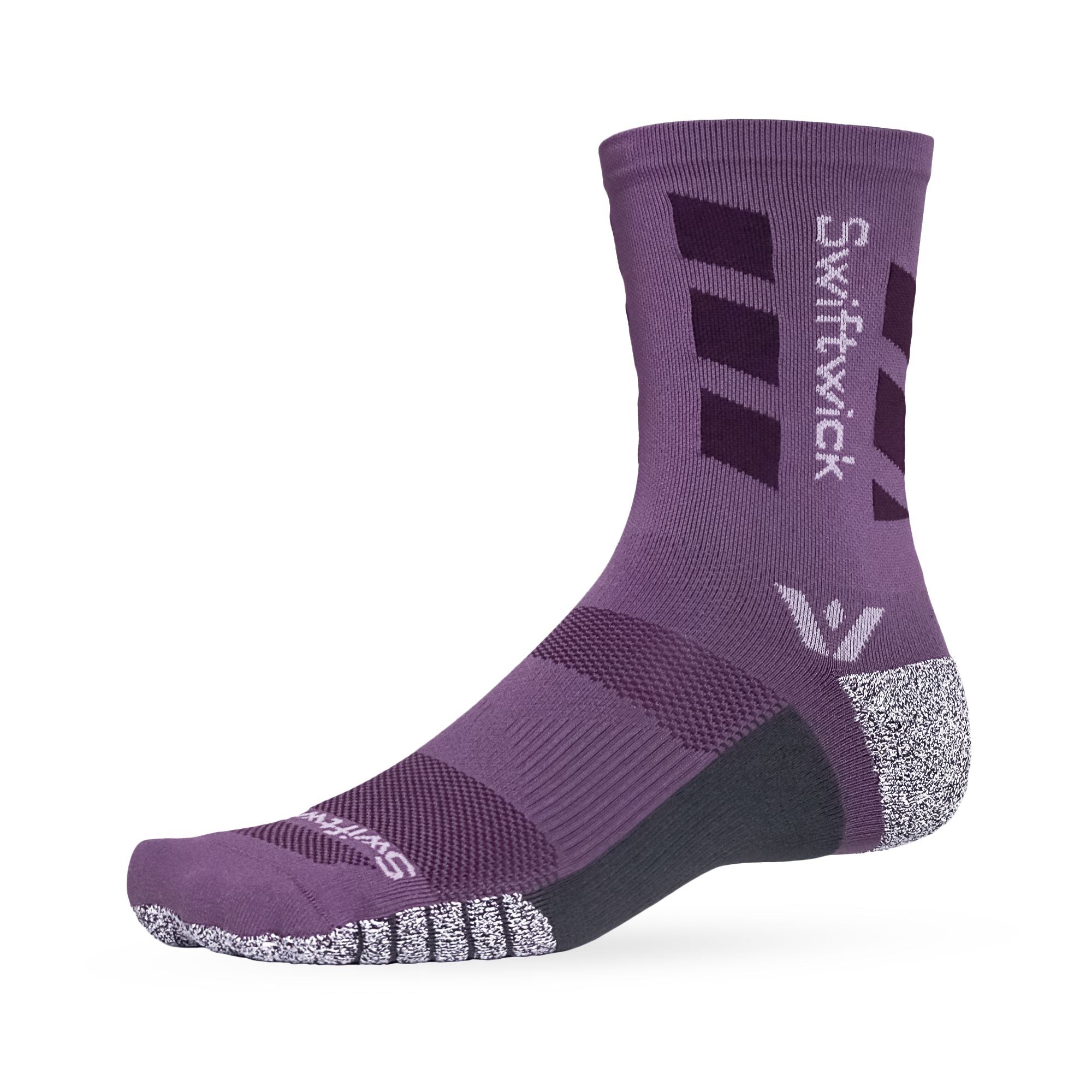 Swiftwick Flite XT Mid-Crew Socks Purple S 