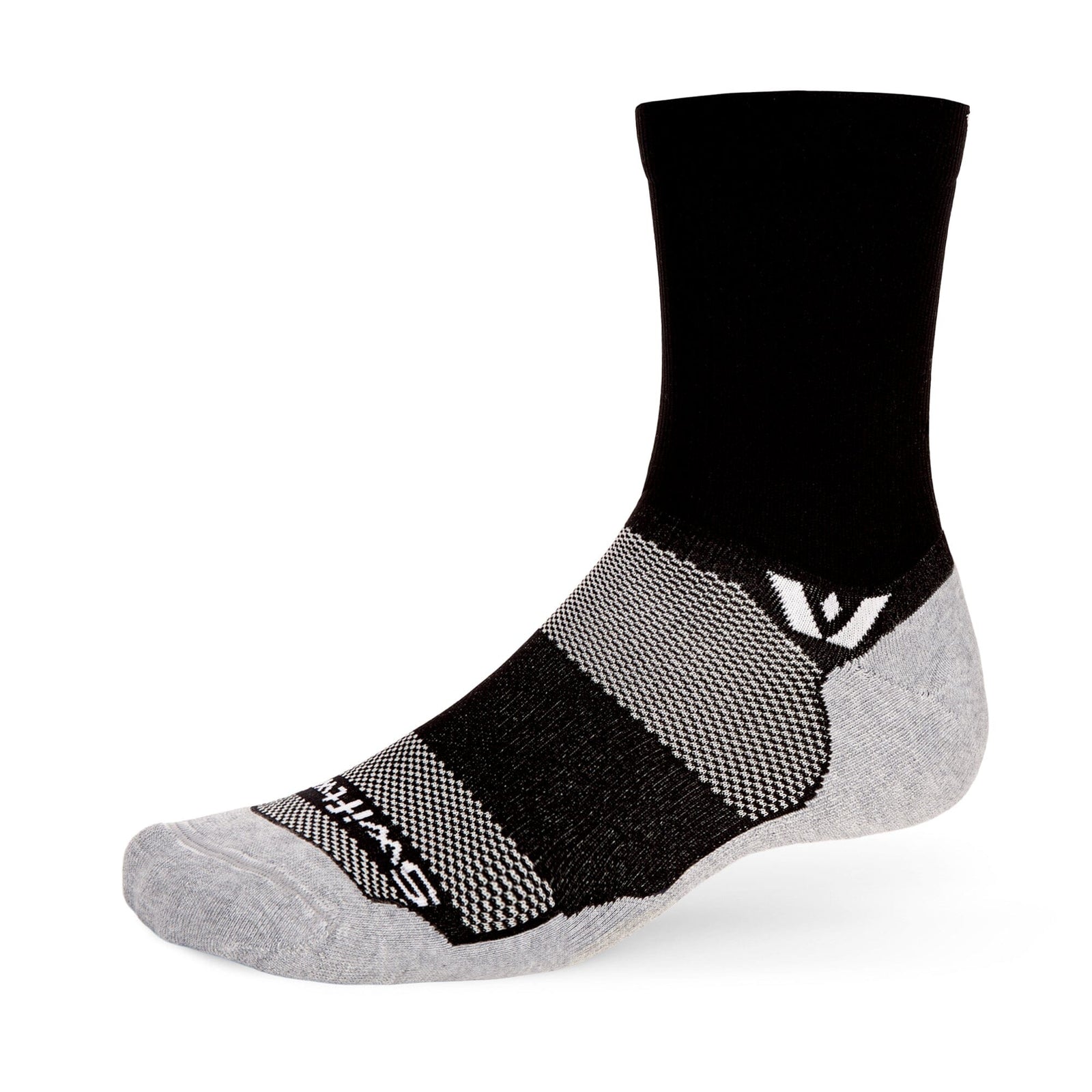 Swiftwick Maxus Mid-Crew Socks Black L 