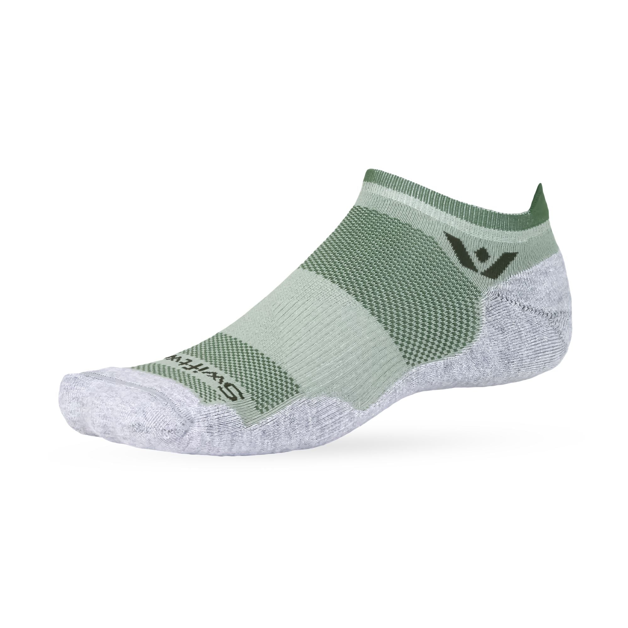 Swiftwick Maxus No Show Socks Sage Green L 