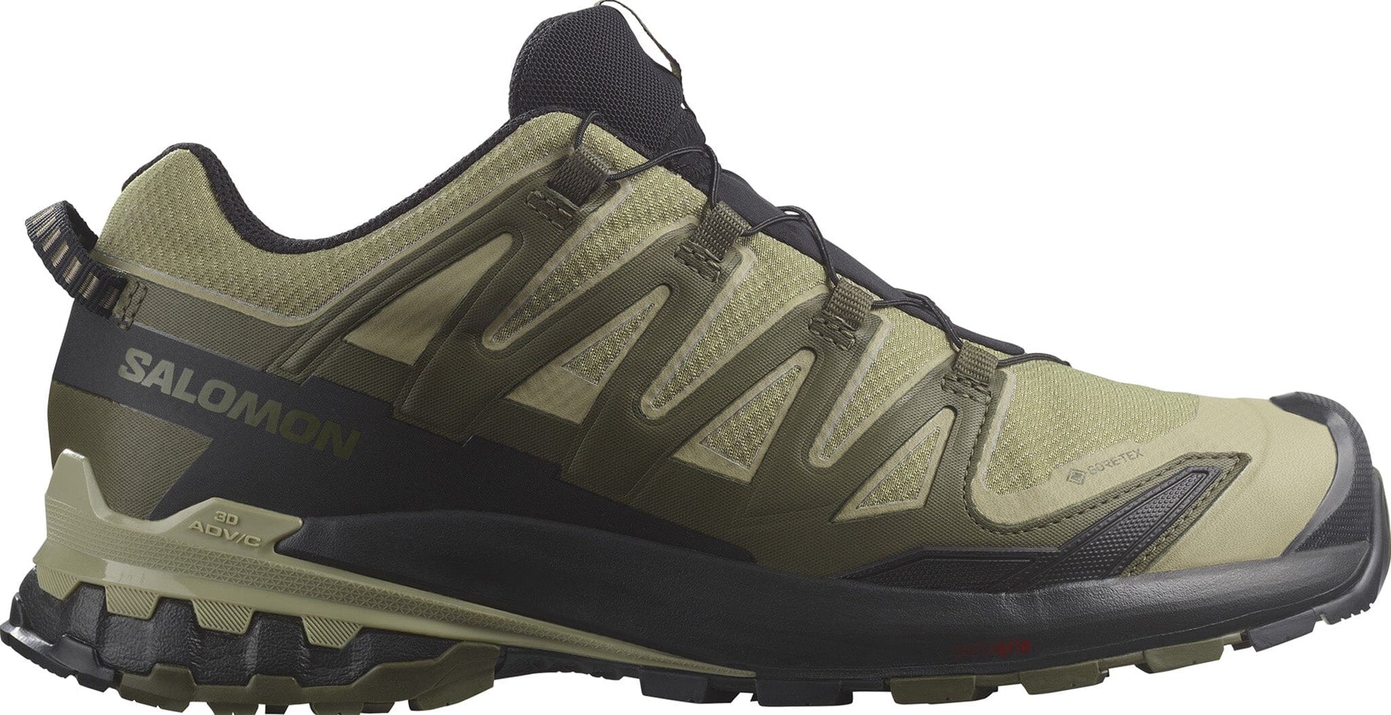 Salomon XA Pro 3D V9 Wide GTX Men's Trail Running Shoes Dries Herb/Black/Olive Night US 8.5 