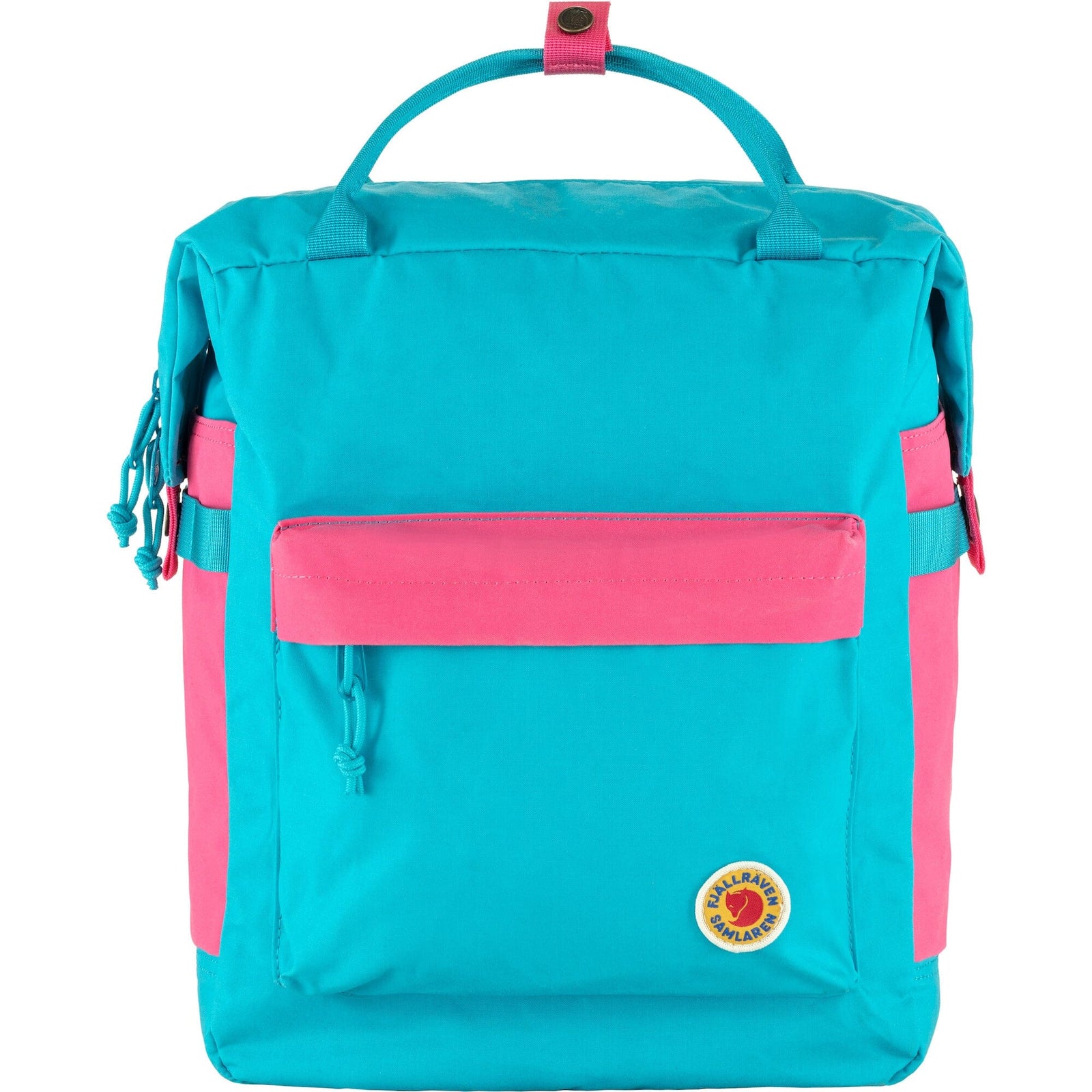 Fjallraven Samlaren Haulpack 1A Backpack Deep Turquoise-Flamingo Pink 