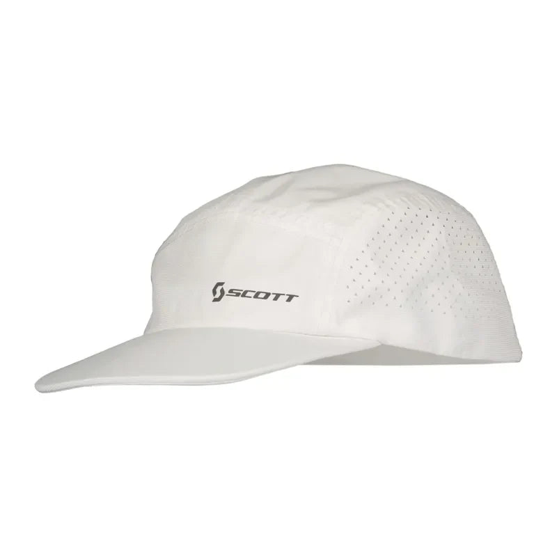 Scott RC Run 5-Panel Tech Cap – White