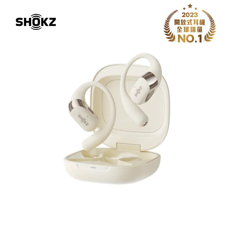 Shokz OpenFit 2+ Headphones Beige 