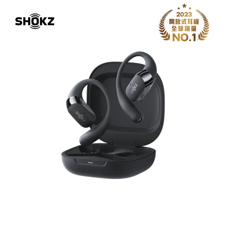 Shokz OpenFit 2+ Headphones Black 