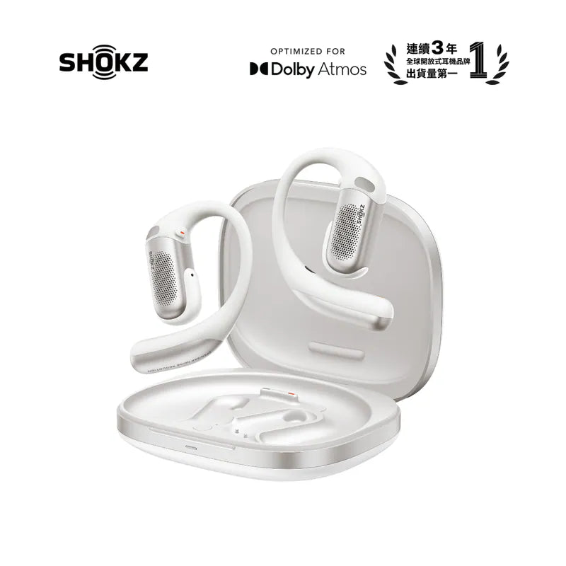 Shokz OpenFit Pro Headphones White 