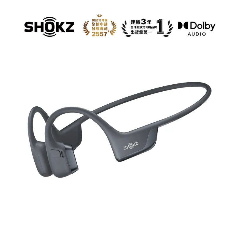 Shokz OpenRun Pro 2s Headphones Black 