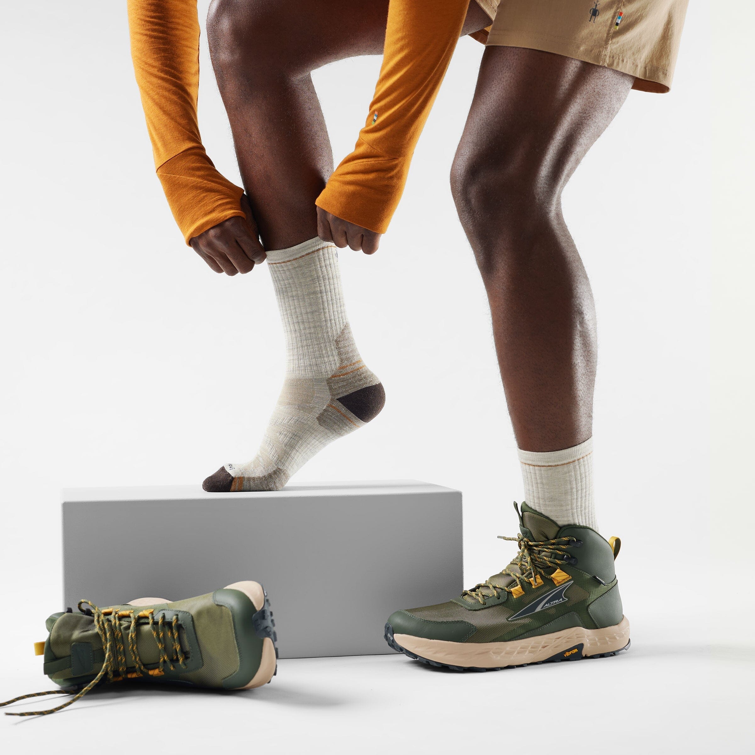 Smartwool Hike Targeted Cushion Mid Crew Socks 