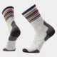Smartwool Hike Targeted Cushion Striped Crew Socks Ash L (EU 42-45) 
