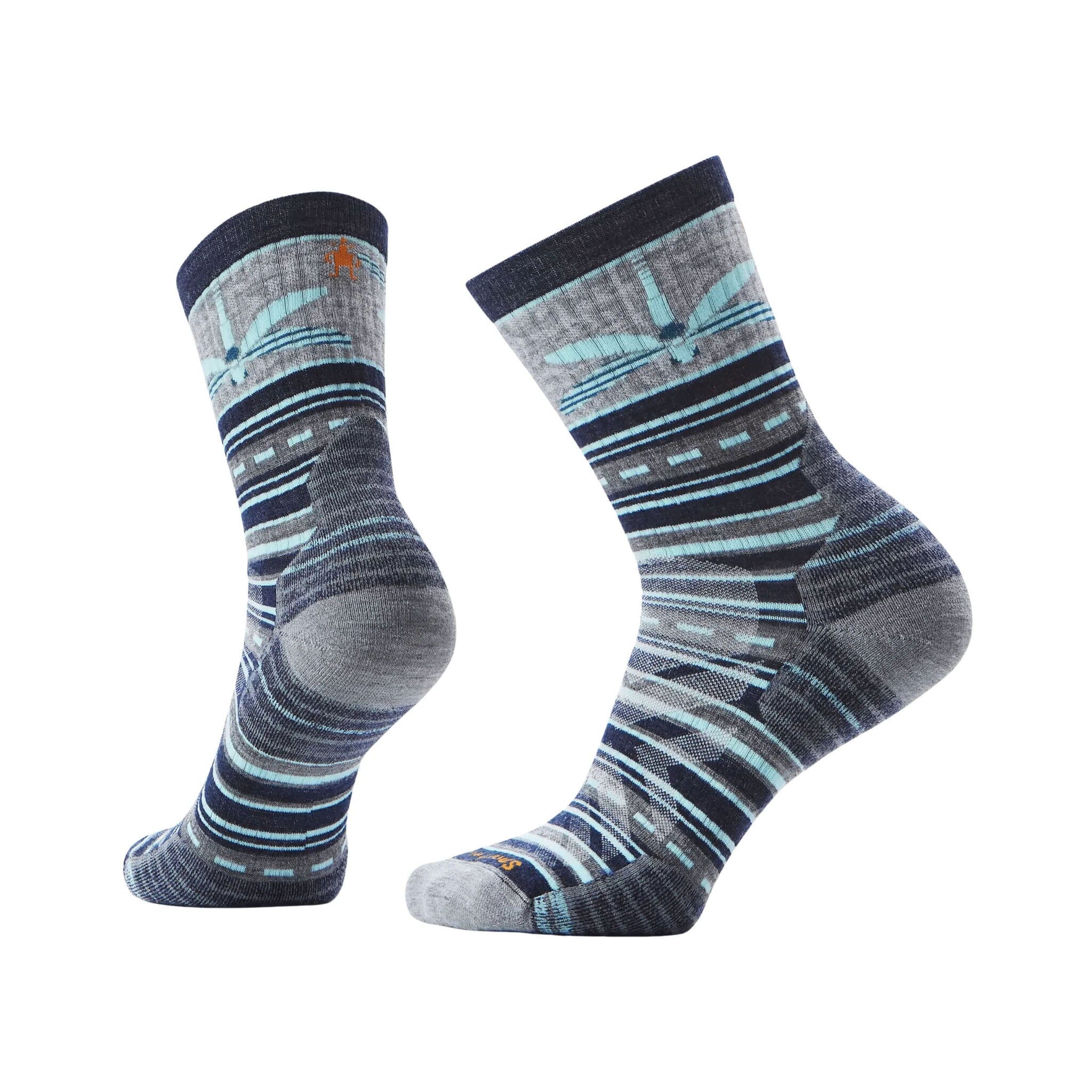 Smartwool Hike Dragon Stitch Mid Crew Socks Deep Navy S (EU 34-37) 