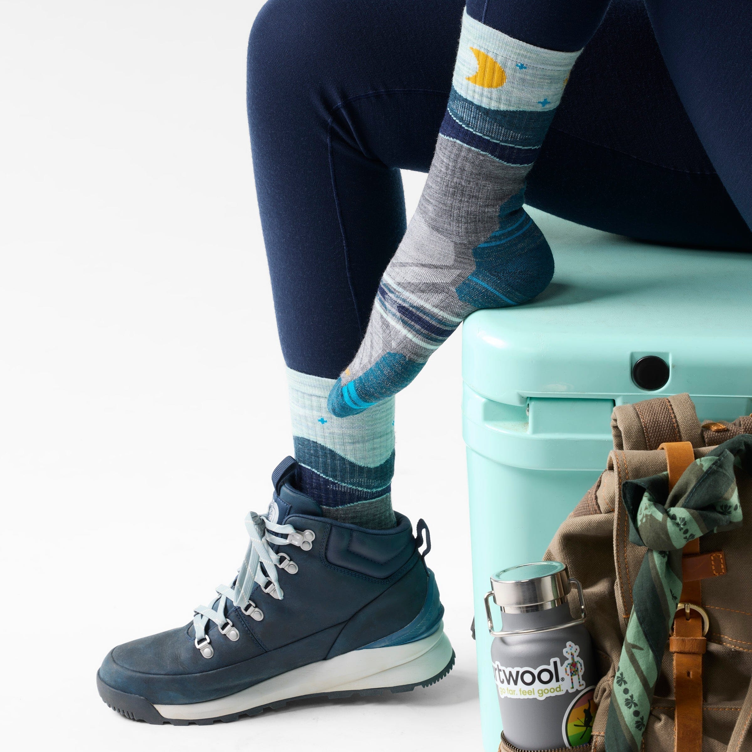 Smartwool Women's Hike Targeted Cushion Lunar Trek Crew Socks 