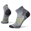 Smartwool Run Zero Cushion Ankle Socks Medium Gray M (EU 38-41) 