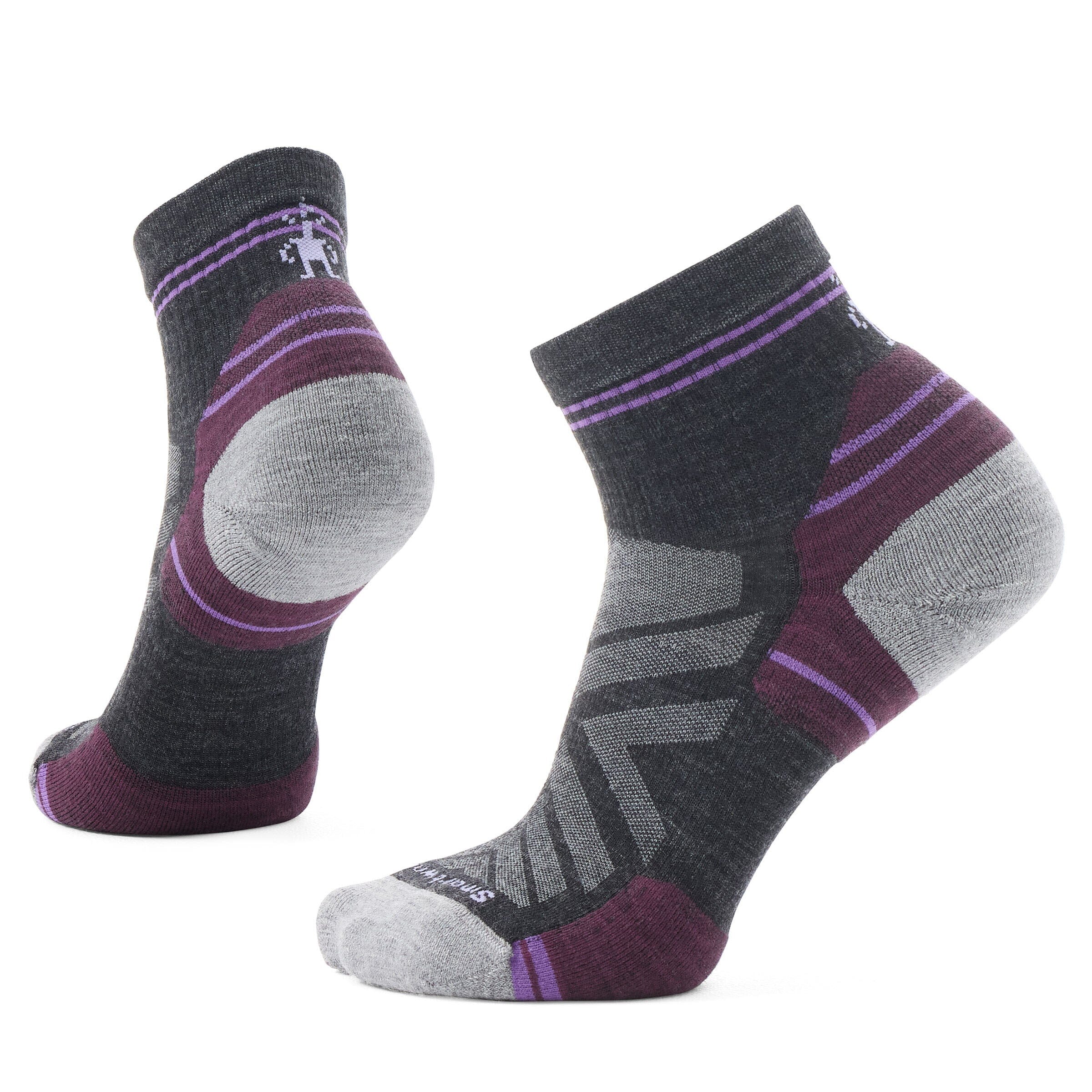 Smartwool Women's Hike Targeted Cushion Ankle Socks Charcoal S (EU 34-37) 