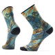 Smartwool Bike Zero Cushion Rugged Ride Print Crew Socks Capri M (EU 38-41) 