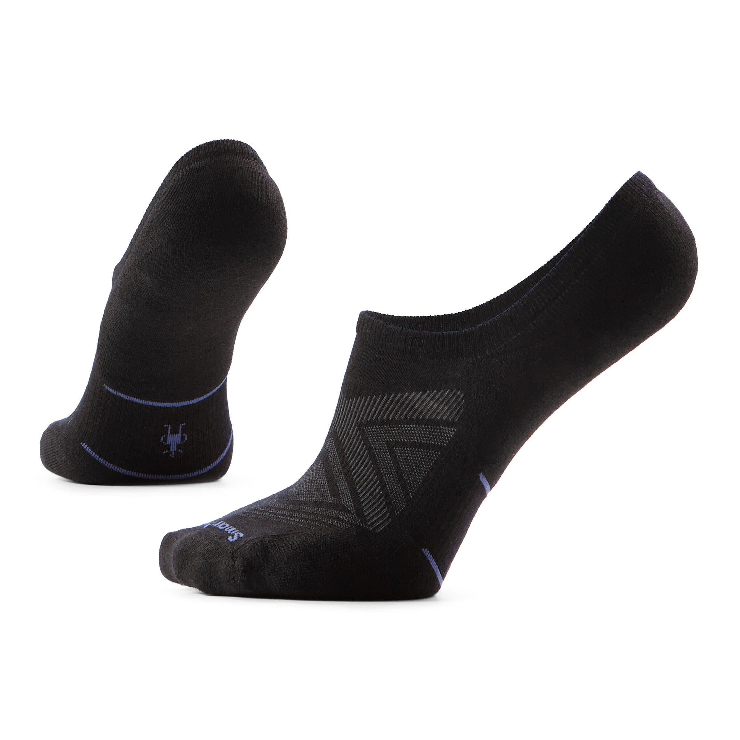 Smartwool Run Targeted Cushion No Show Socks Black 001 M (EU 38-41) 