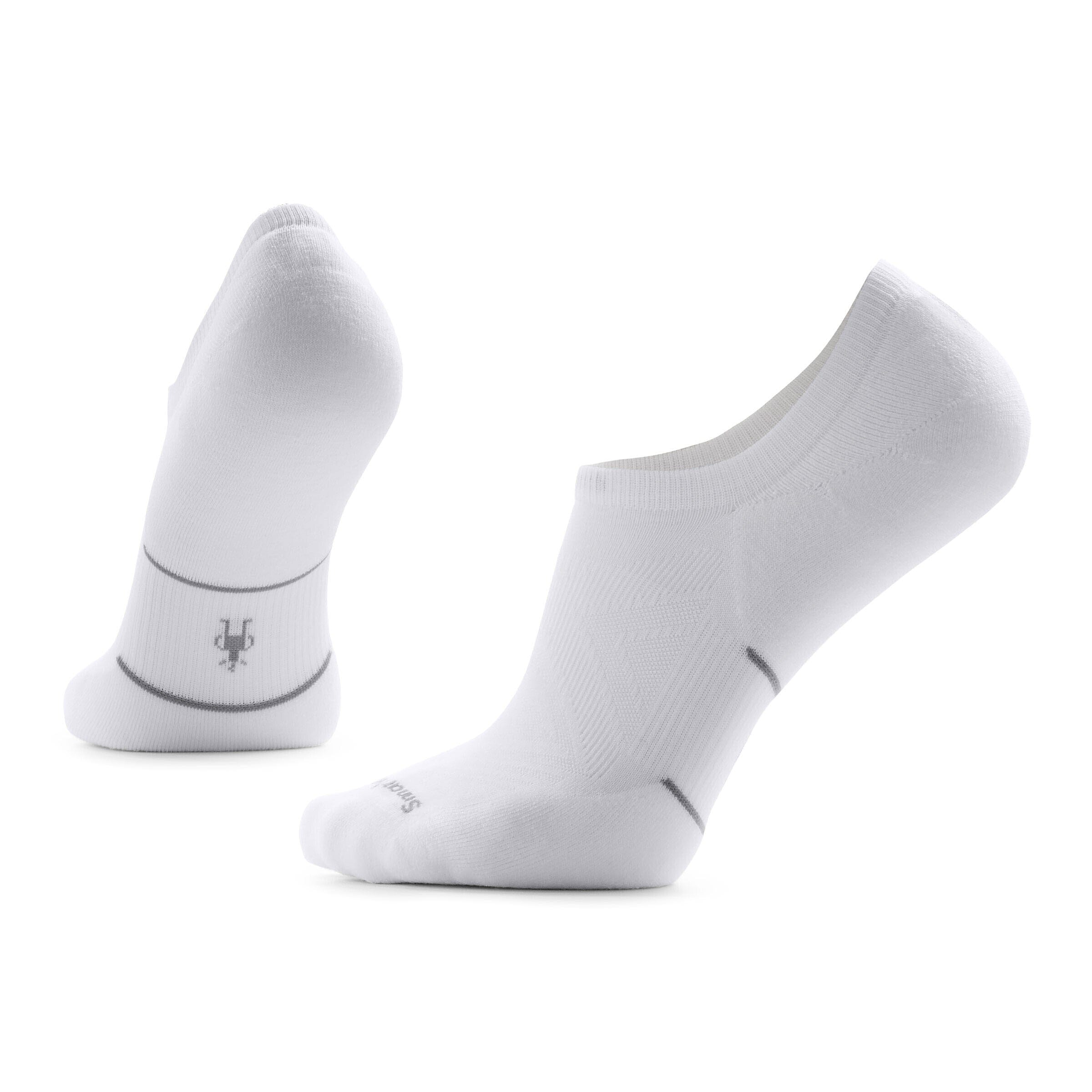 Smartwool Run Targeted Cushion No Show Socks White M (EU 38-41) 