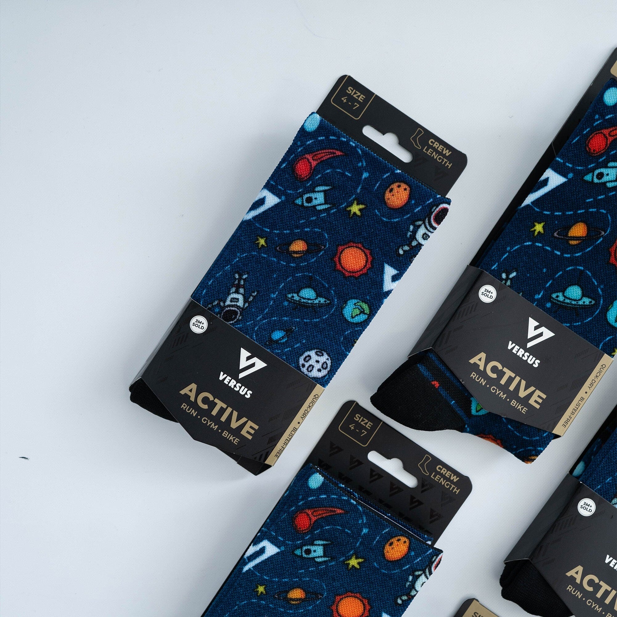 Versus Space Venture Active Crew Socks 