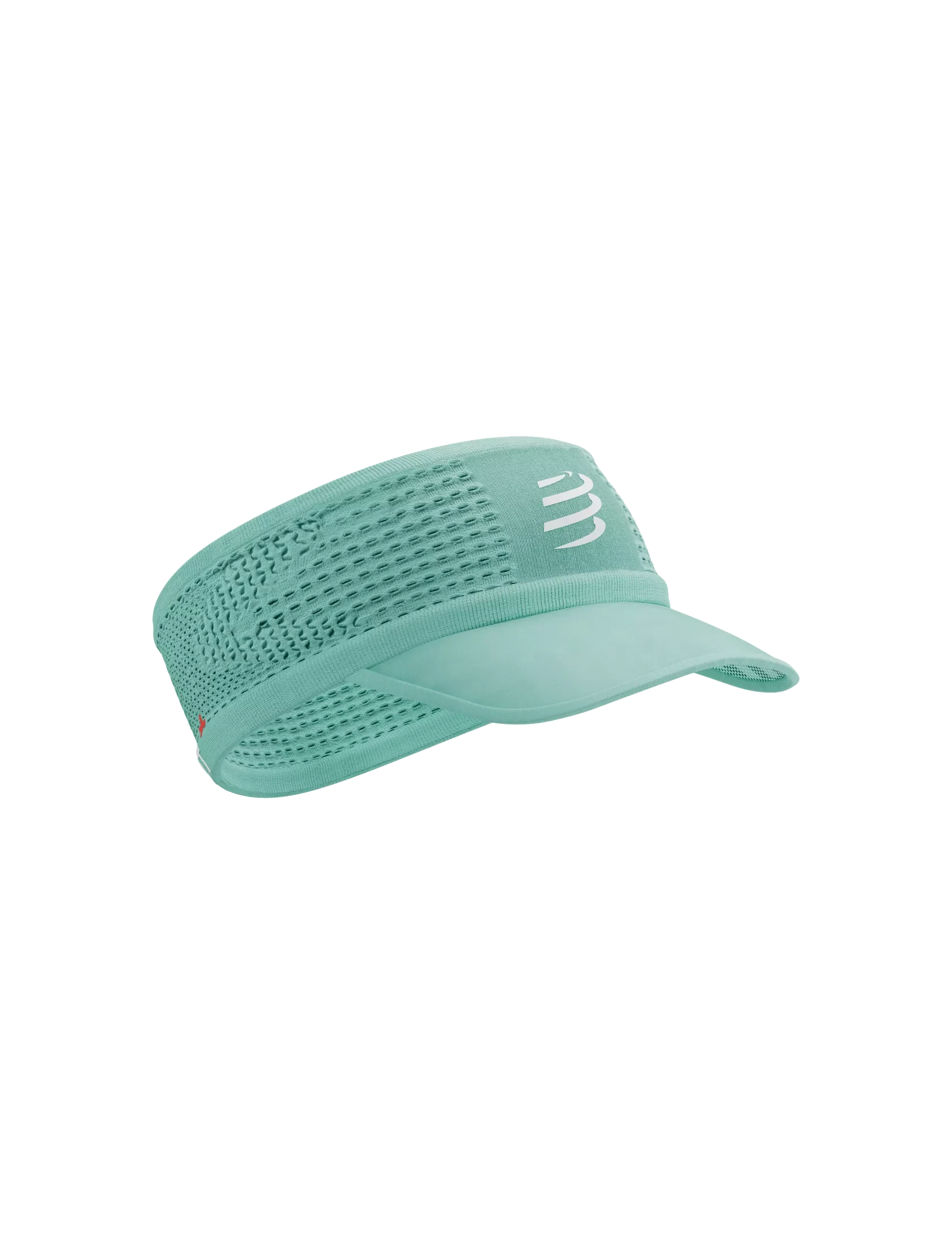 Compressport Spiderweb Headband On/Off Eggshell blue/White One Size 