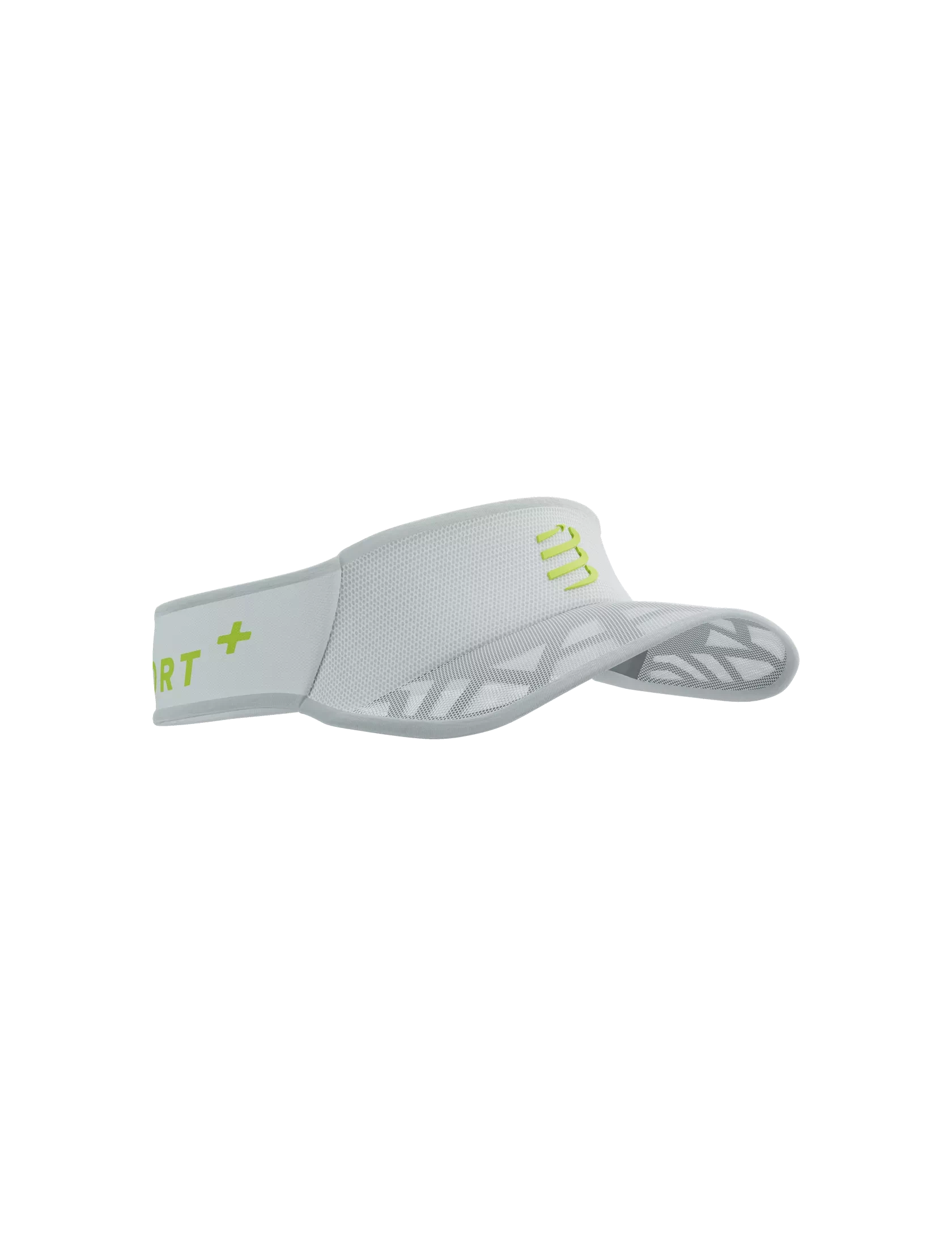 Compressport Spiderweb Ultralight Visor White/Safety Yellow One Size 