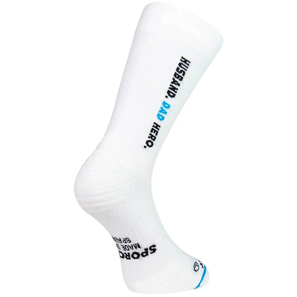 SPORCKS Go Dad - Running Socks White XS 35-37 