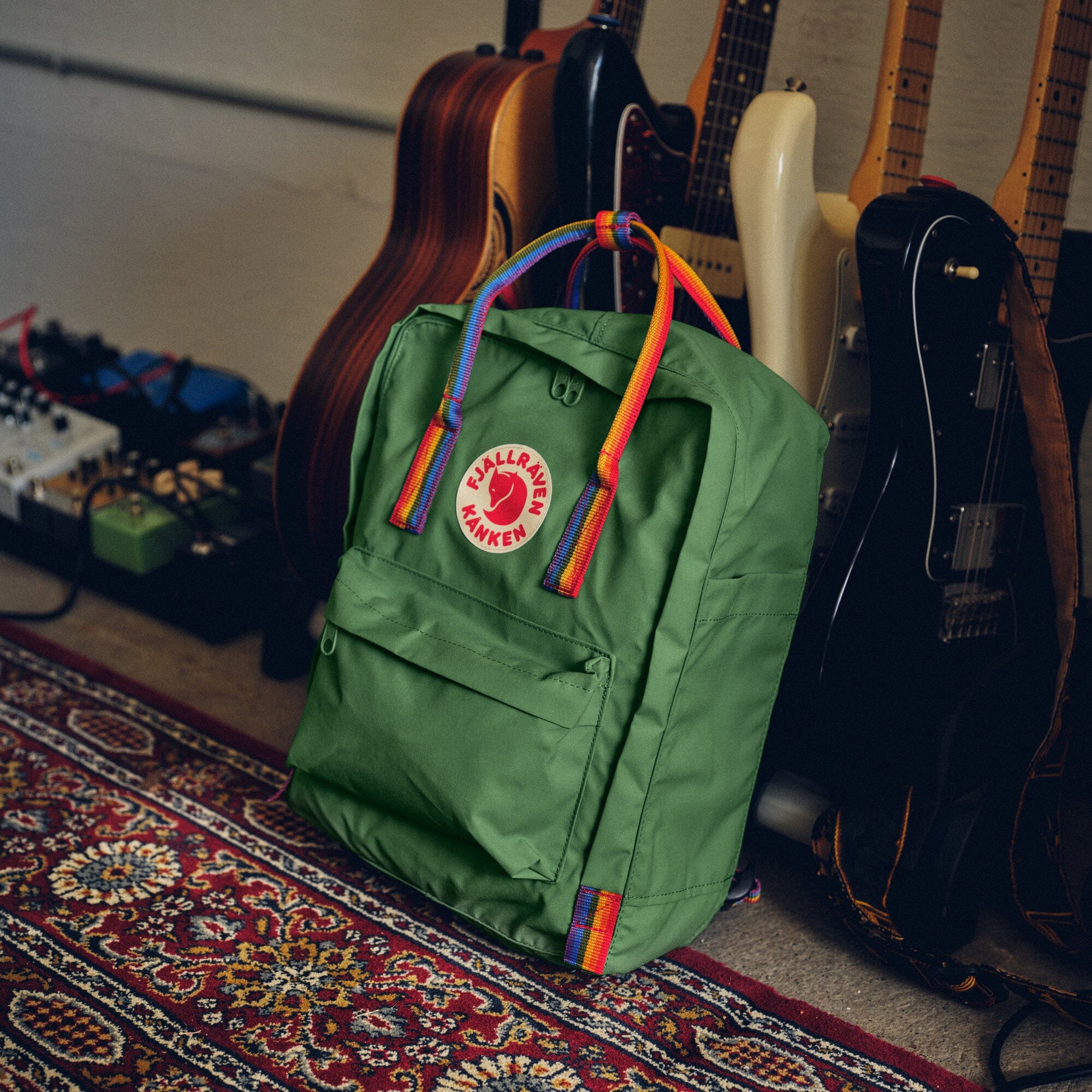 Fjallraven Kanken Rainbow Backpack 
