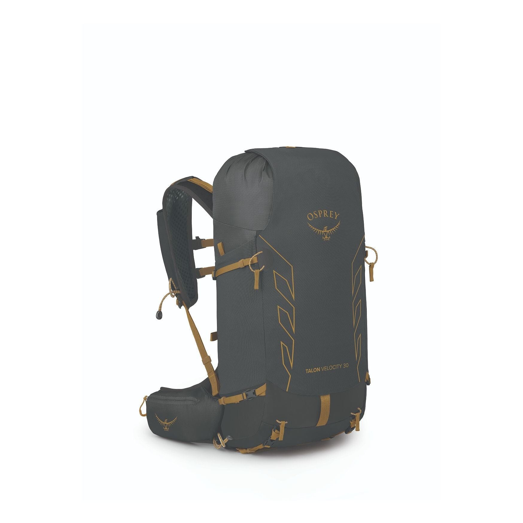 Osprey Talon Velocity 30 Men's Backpack Dark Charcoal Tumbleweed Yellow L/XL 