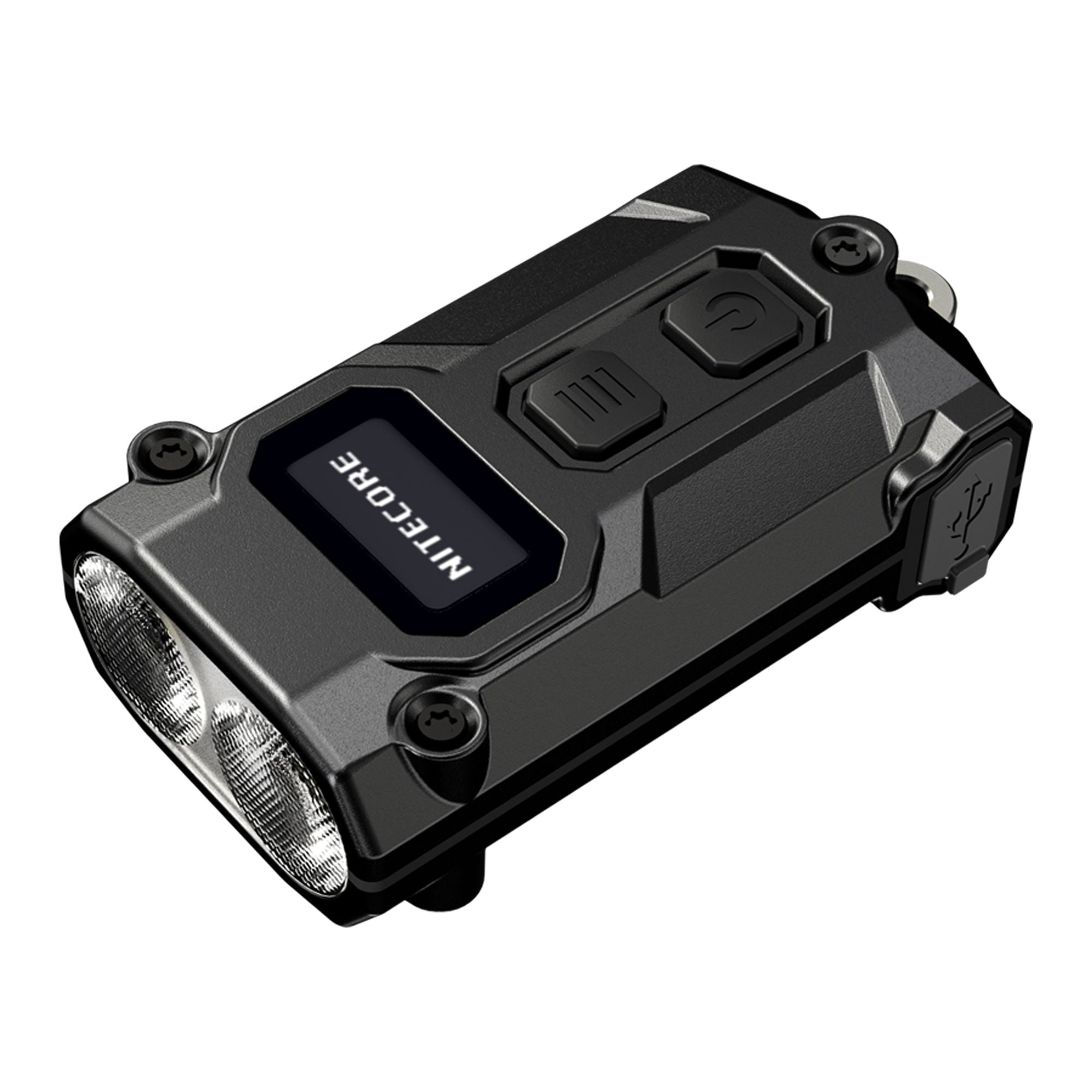 Nitecore TINI 3 600 Lumen Multi-Color Rechargeable Keychain Flashlight Black 