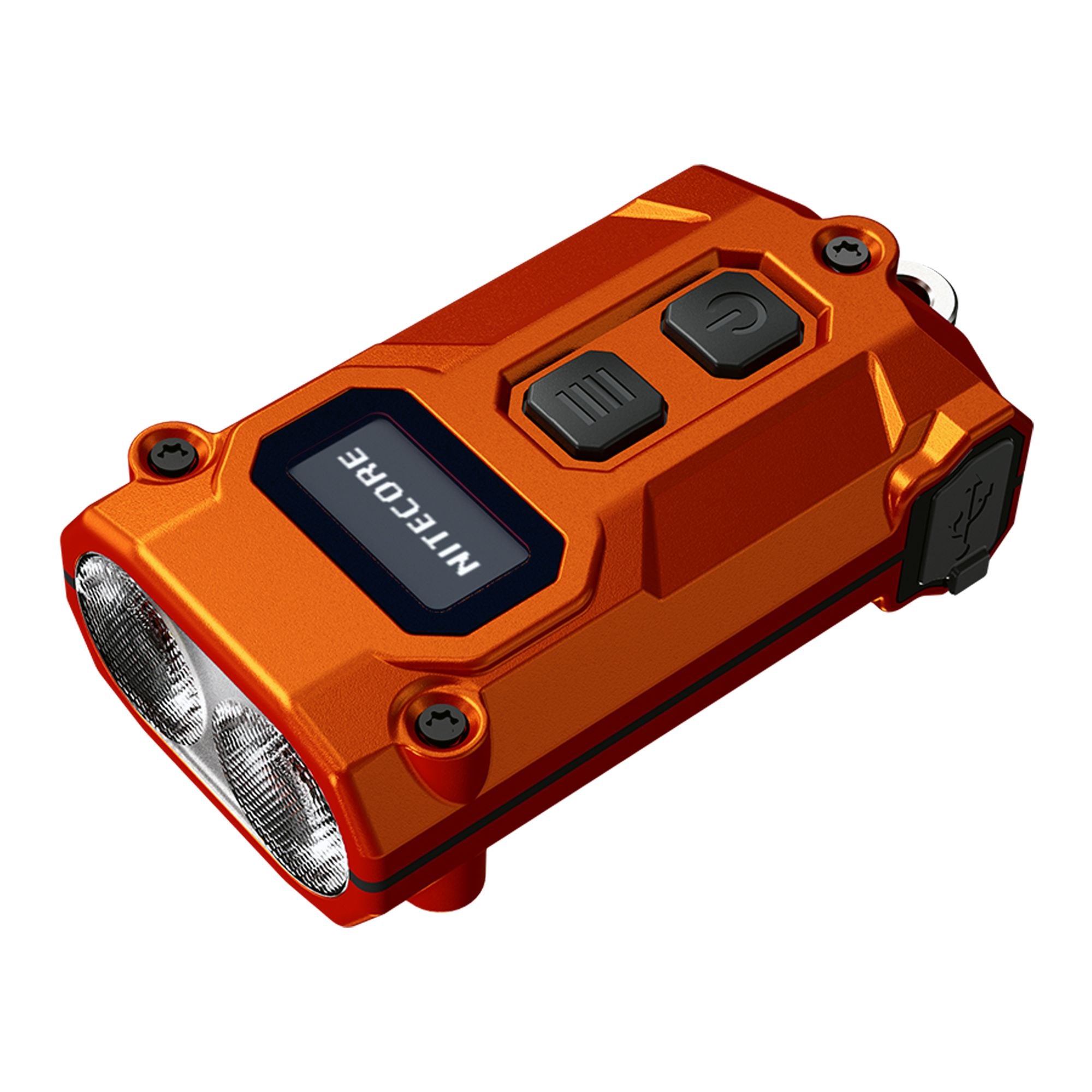 Nitecore TINI 3 600 Lumen Multi-Color Rechargeable Keychain Flashlight Orange 