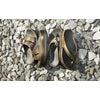 OOFOS Women's OOmega OOahh Stacked Sandal - Titanium Mirror 