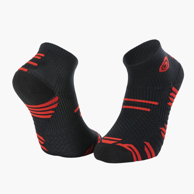 BV Sport Travel Elite ankle socks Black/Red 36-38 
