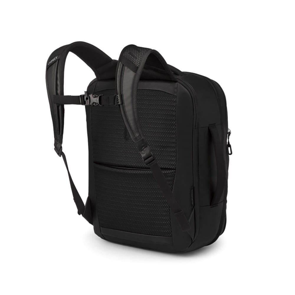 Osprey Transporter 26+6 Expandable Travel Backpack – Raven Black