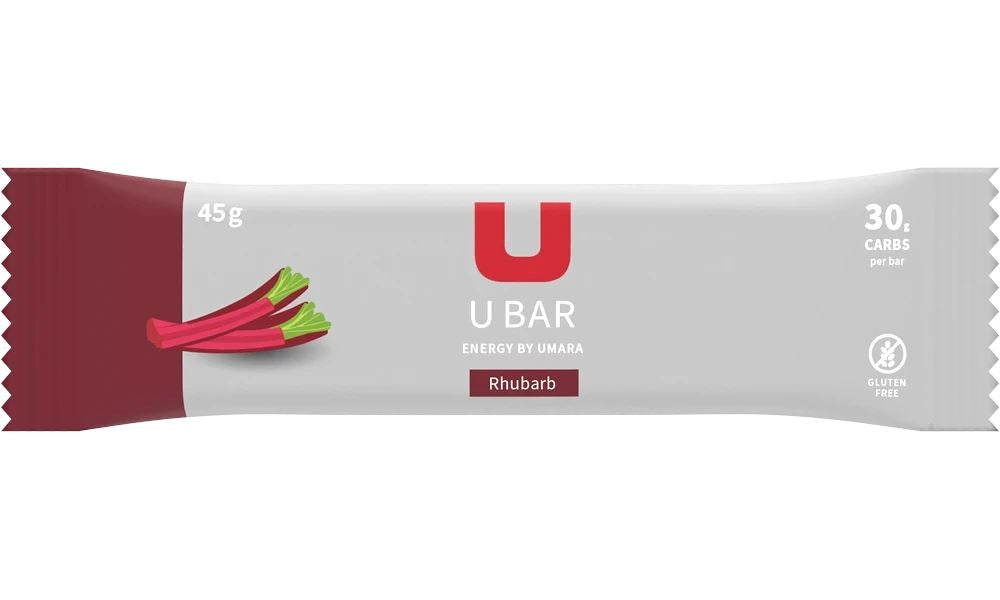 UMARA U BAR (45g, 189Kcal) Gluten-Free Energy Bars Rhubarb 