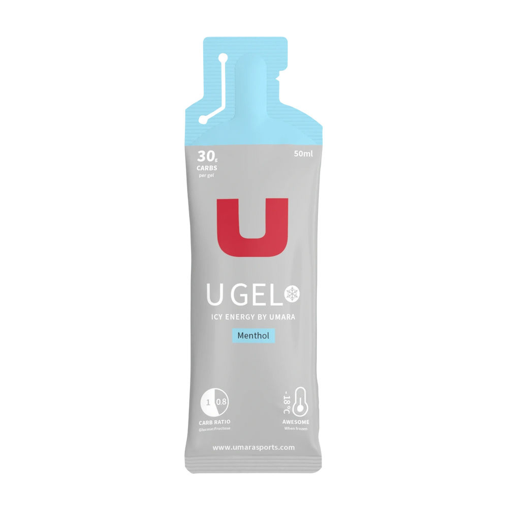 UMARA U GEL 50ml (30g Carbs -120Kcal) Energy Gel Menthol 