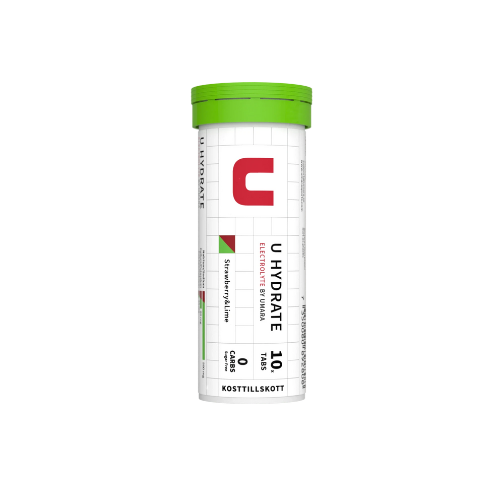 UMARA U HYDRATE 43g Electolytes Effervescent Tablets Strawberry / Lime 