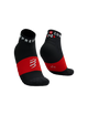 Compressport Ultra Trail Low Socks Black/White/Core Red T1 (EU 35-38) 