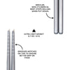 FULL WiNDSOR Magsticks - Titanium Magnetic Chopsticks 