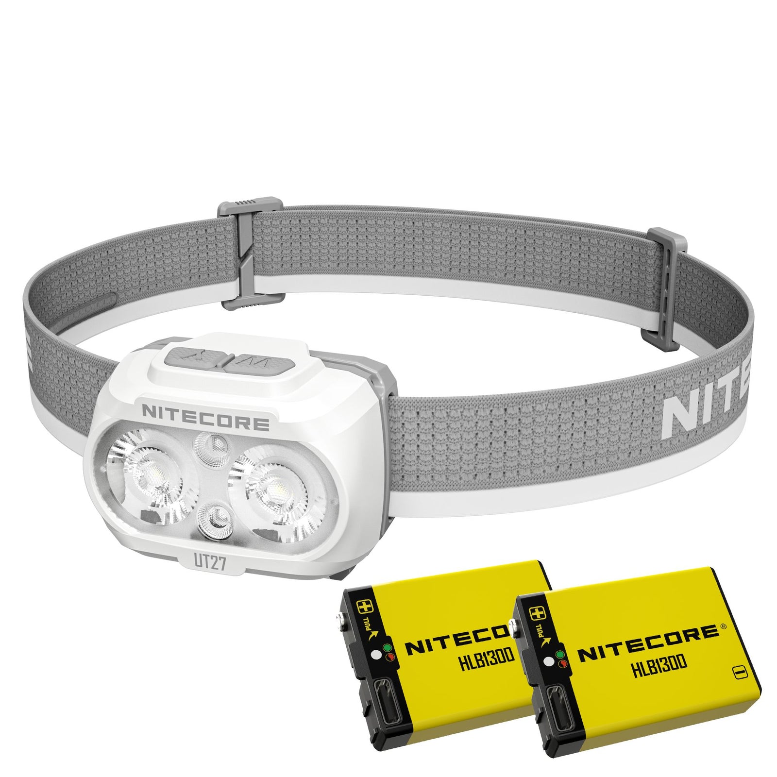 Nitecore UT27 MCT Pro 800 lumen 3 Color Temperatures Running Headlamp Black 