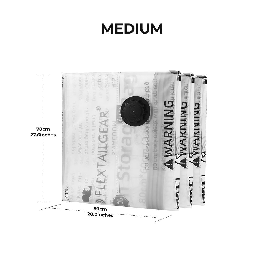 Flextail Vacuum Bag 4 Pcs M 