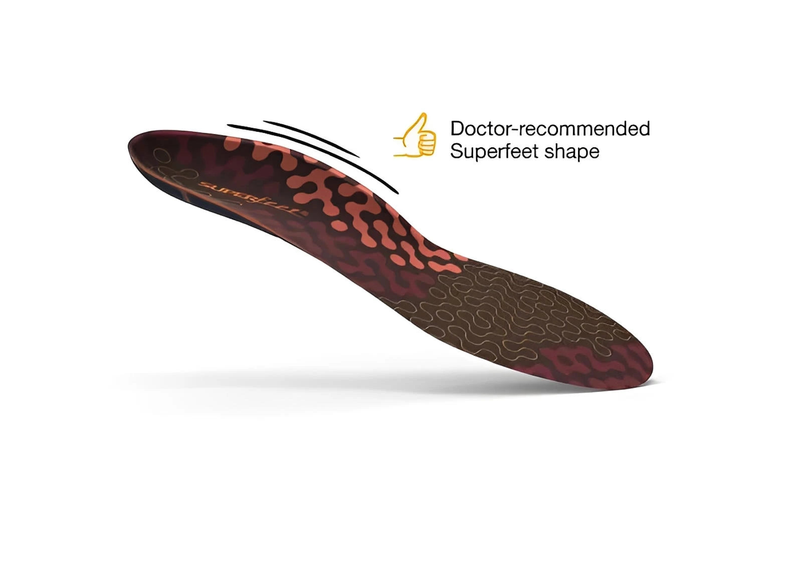 Superfeet Run Cushion Low Arch Insoles 