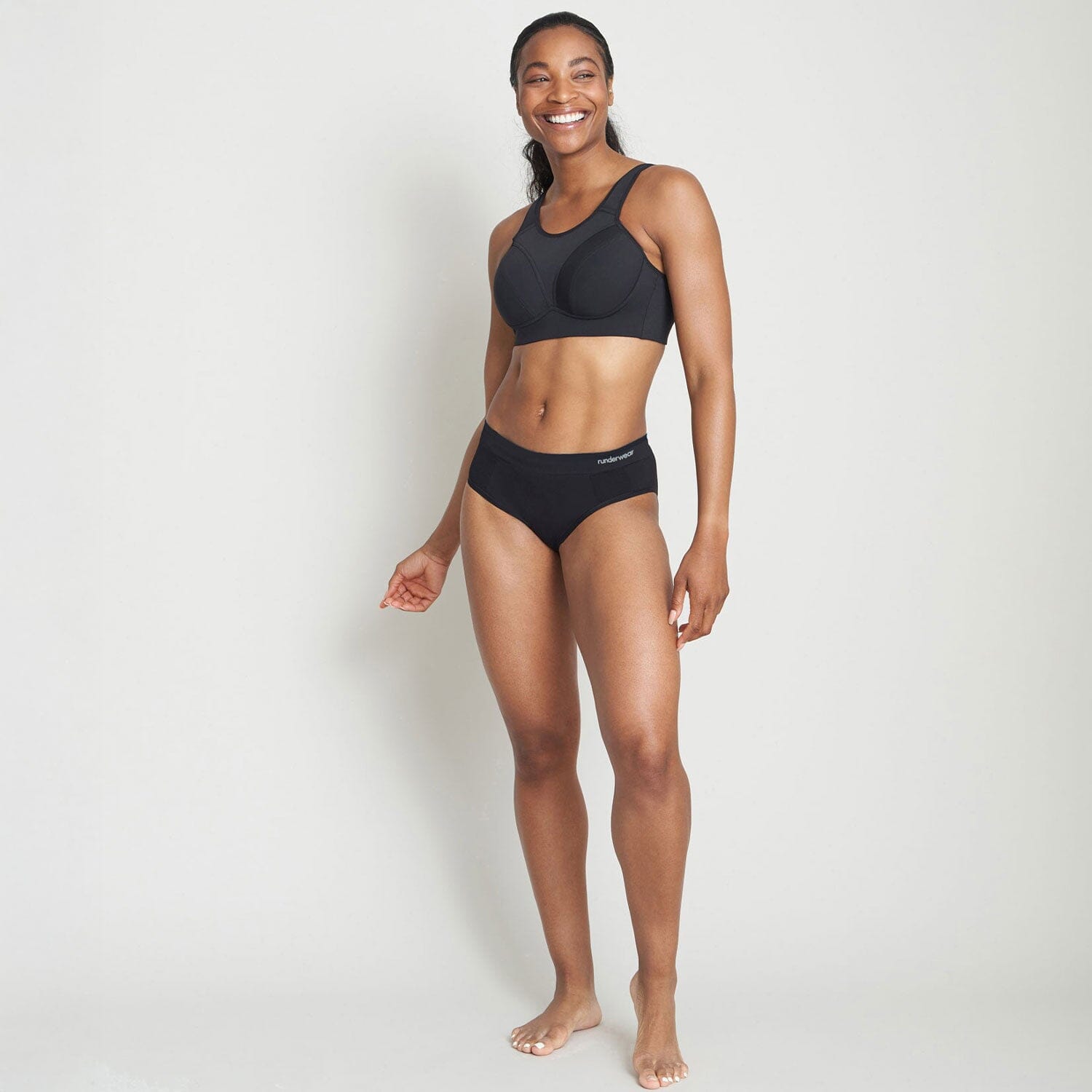 Runderwear Women's Running Hipster 