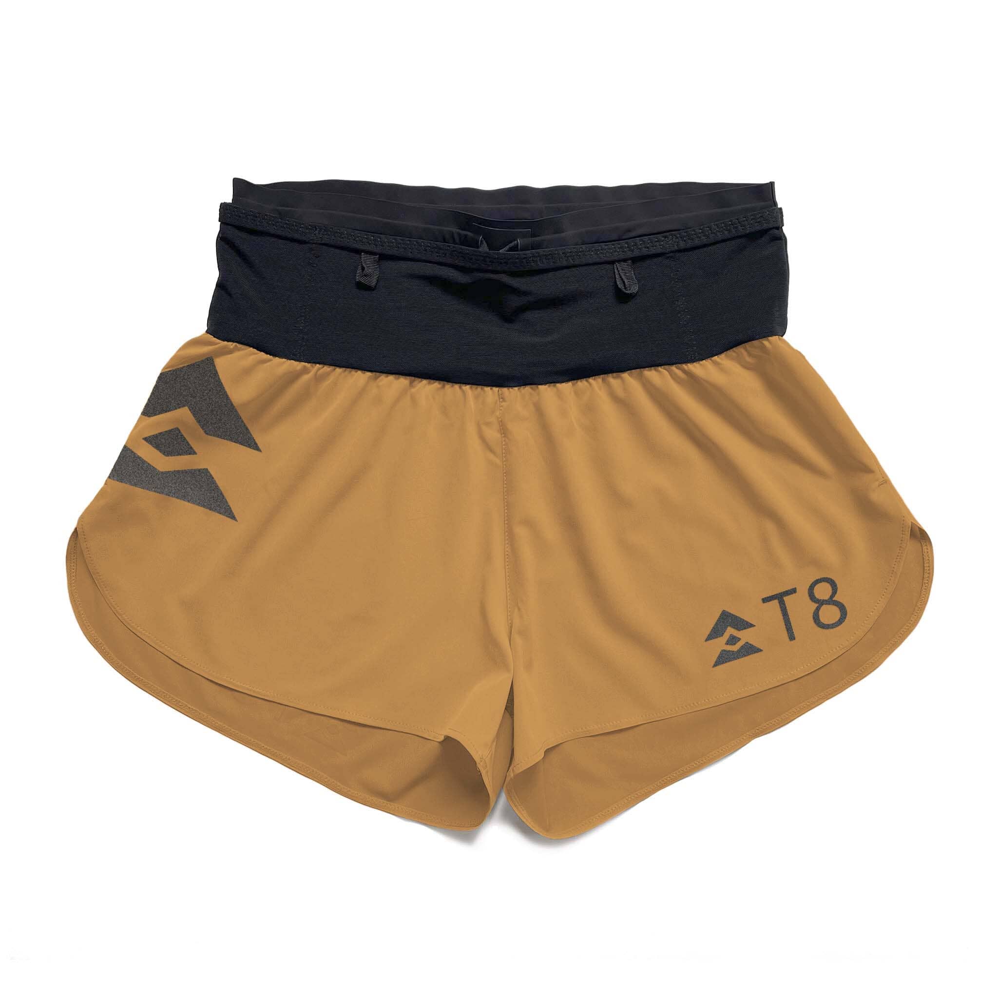 T8 Women's Sherpa Shorts Gold XS (24-26") 