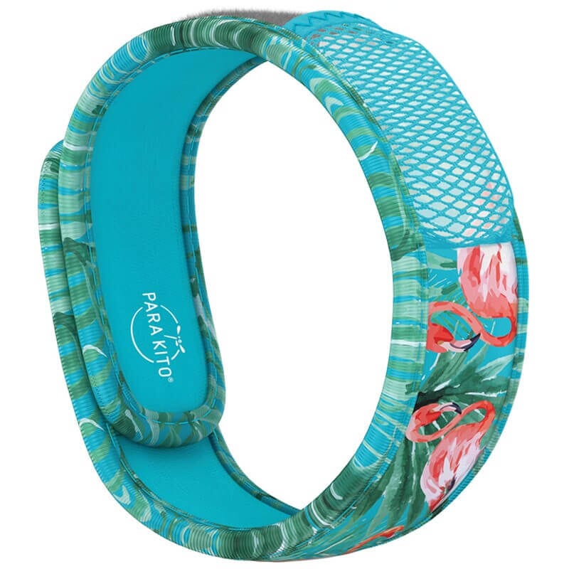 Para'Kito Wristband Graphic with 2 Refill Pellets Blue Flamingo 