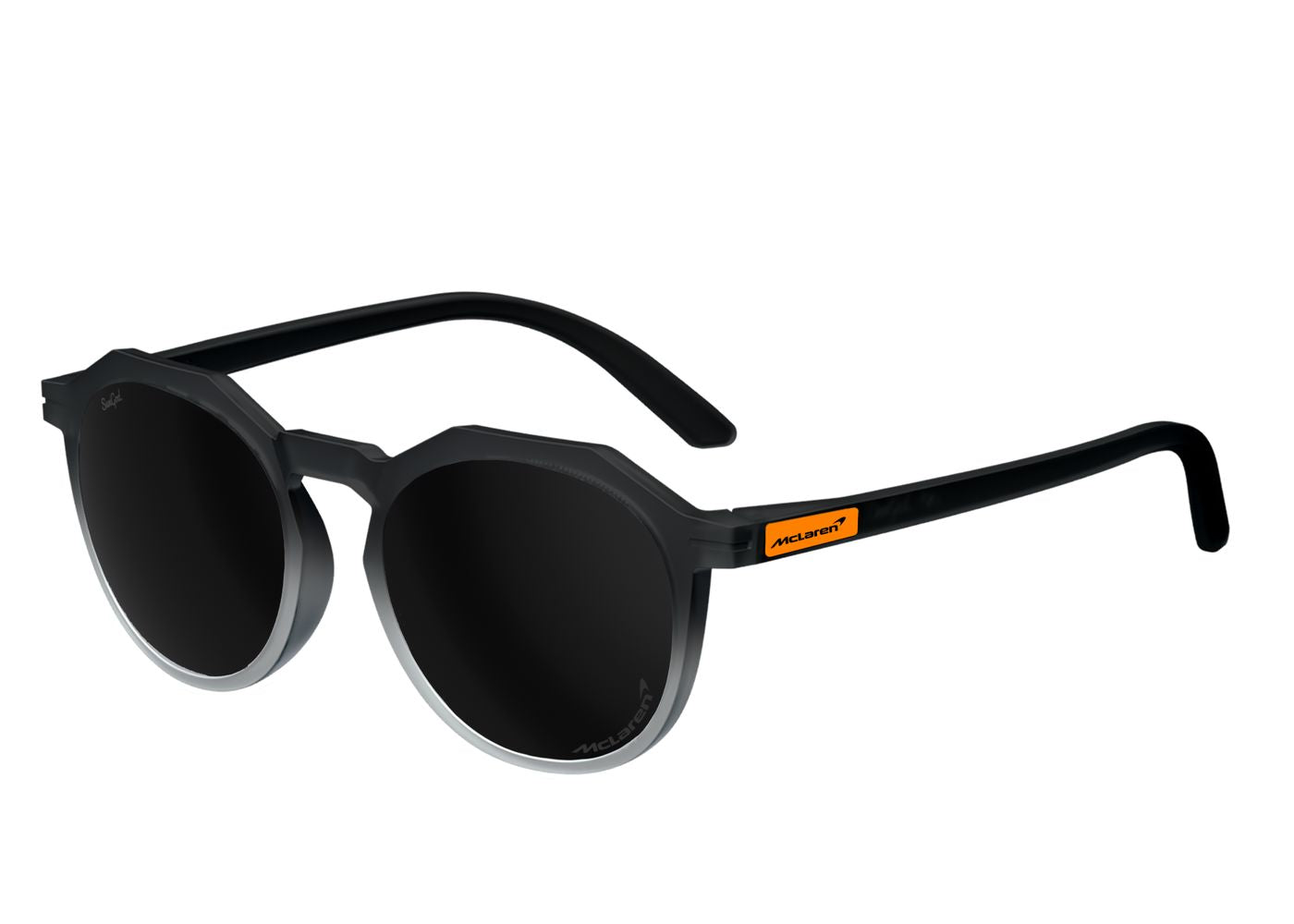 Sungod McLaren Core Zephyrs 8KO glasses Frosted Black Clear/ Smoke 