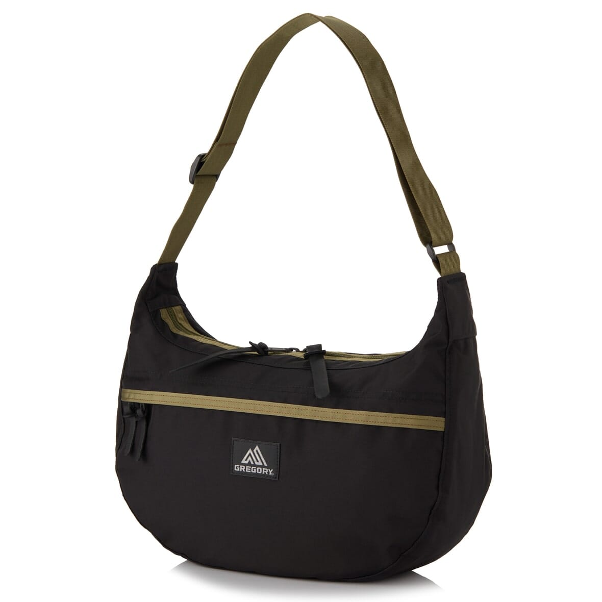Gregory Satchel M Messenger Bag Black/Olive 