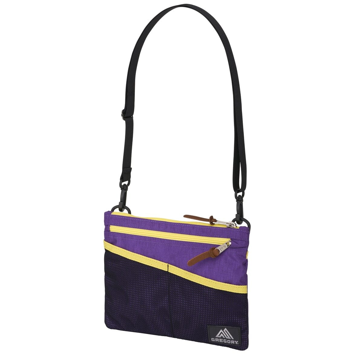 Gregory Saccoche M Messenger Bag Purple/Yellow 