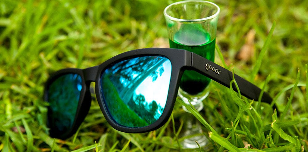 goodr OG - Sports Sunglasses - Vincent's Absinthe Night Terrors 