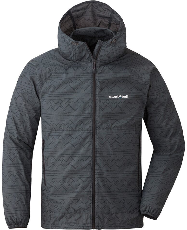 Montbell Wind Blast Print Parka Men's GRPH S 