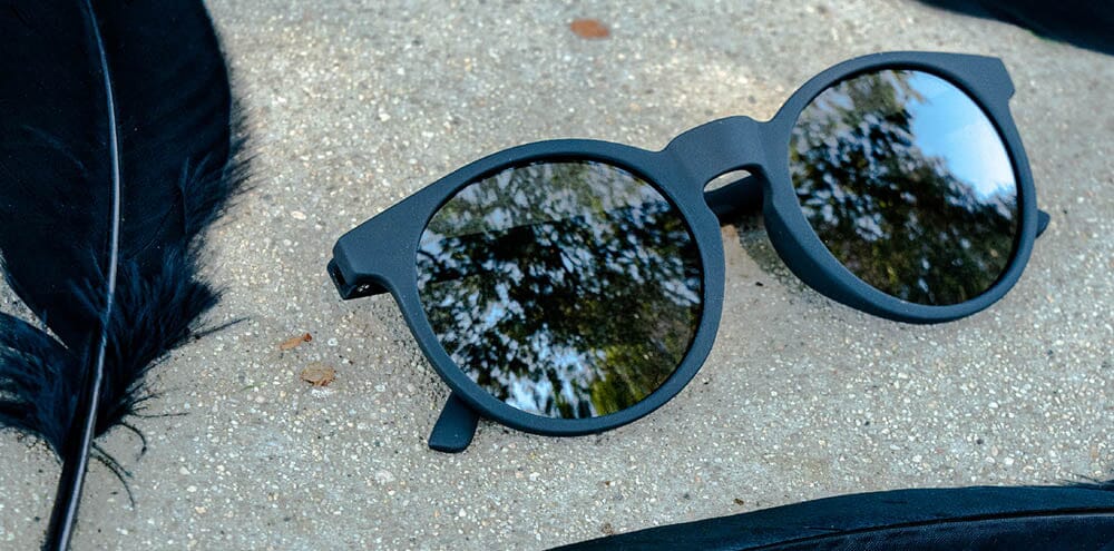 goodr Circle G - Sports Sunglasses - It's not Black it's Obsidian 