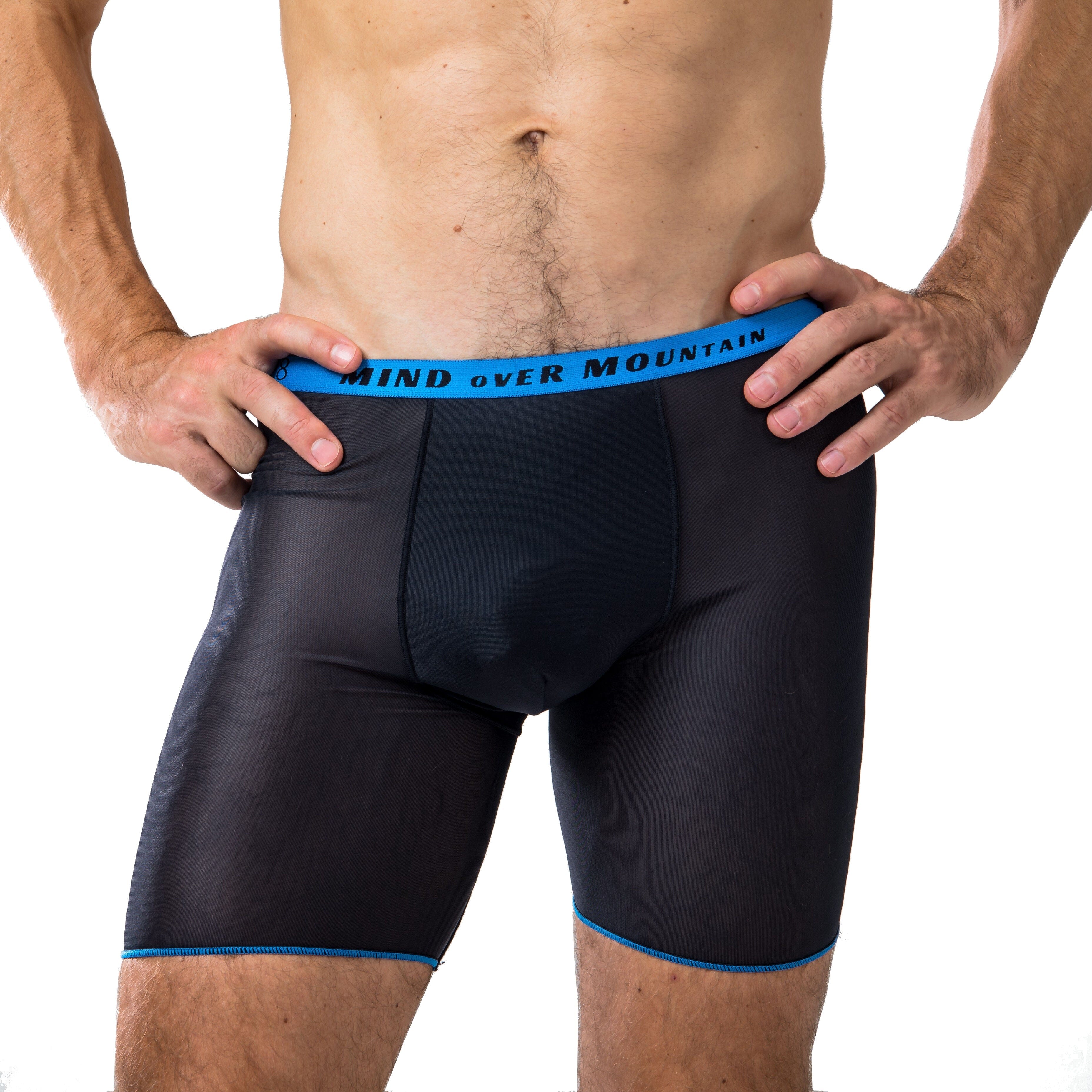 T8 Men's Commandos Running Underwear Blue XS (US 26-28) 