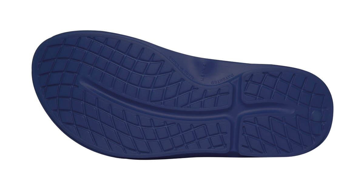 OOFOS Unisex OOriginal Thong Sandal - Navy 
